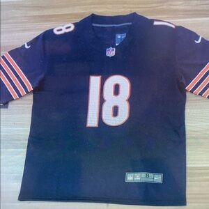 ❤️18 Caleb Williams Navy Stitched Vapor Jersey💛